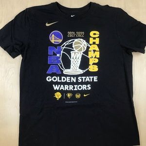 Nike Tee Mens Large Golden State Warriors NBA Champions T-shirt
